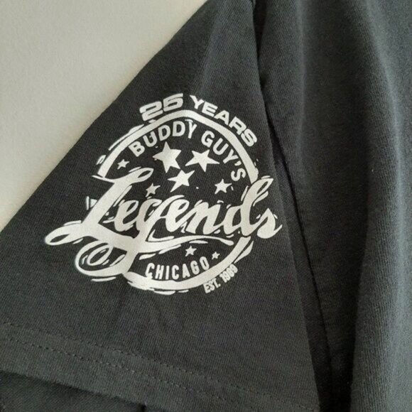 BUDDY BREW Buddy Guy Beer T-shirt Men's Sz L Flawed - Picture 6 of 12